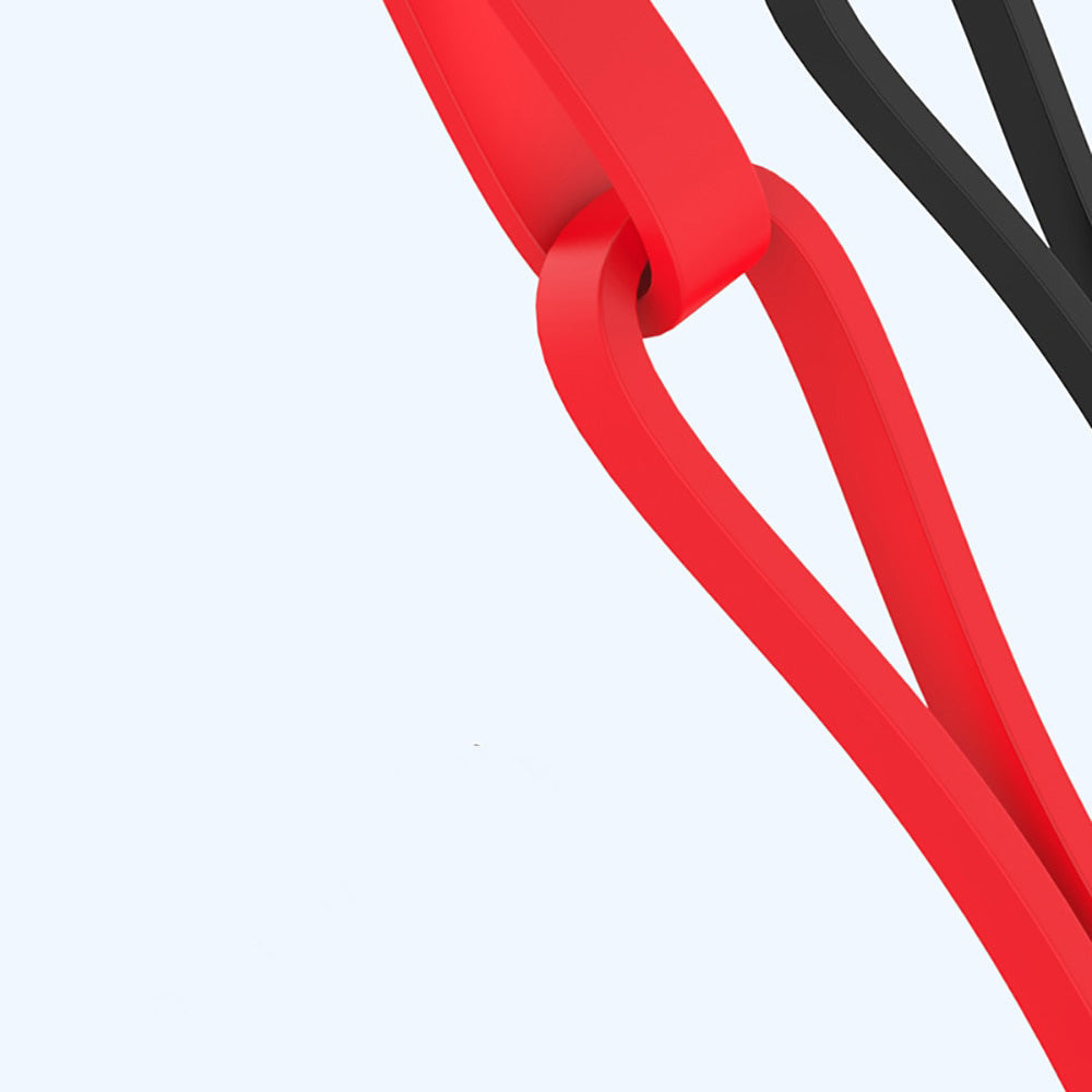Den ultimate reisekameraten: 3-i-1 ladekabel med telefonholder, teleskopisk design.