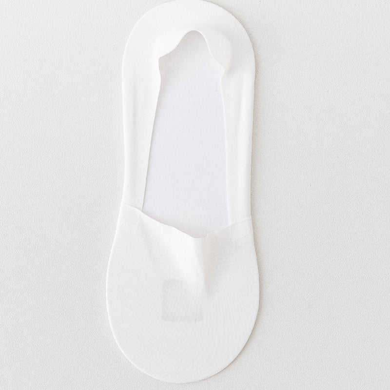 "Usynlige antiskli sokker for kvinner, svart, elegant design, pustende materiale, perfekte for pumps og joggesko."