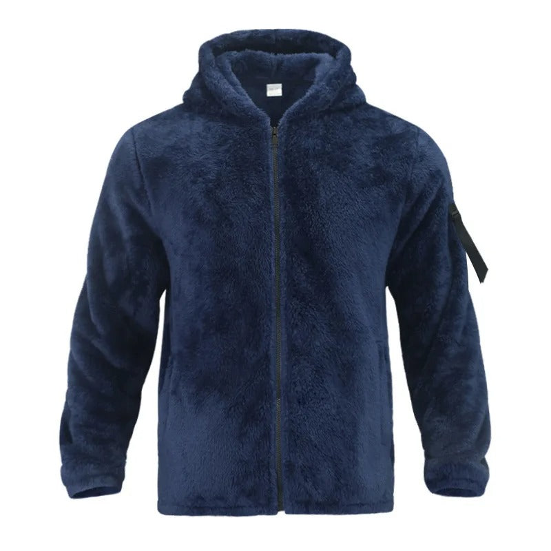 Stilig casual vendbar høstjakke for menn, allsidig ytterplagg. Trendy design for lag-på-lag.