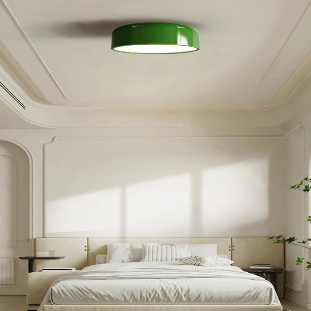 Klassisk vintage taklampe i kuppeldesign. LED-pendellampe med dimbar funksjon for koselig hjemmeinnredning.