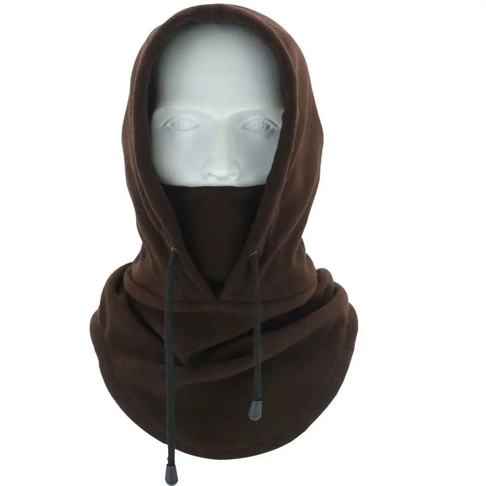 Vindtett fleece ansiktsmaske som dekker hals og ansikt, unisex