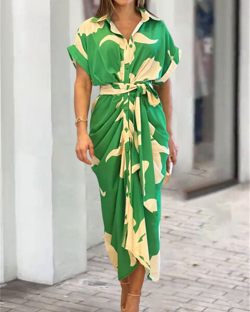 Maren shirt dress with print - Stylish and comfortable