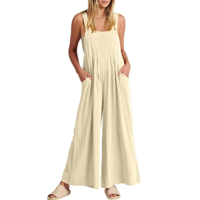 Valeska Plus-size jumpsuit with wide legs