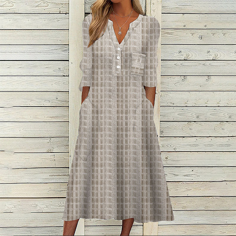 Felicia Women's dress with long sleeves