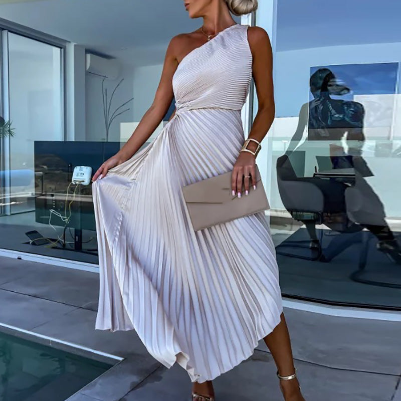 Lily Asymmetric Pasodoble Dress