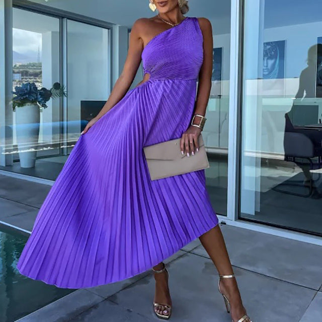 Lily Asymmetric Pasodoble Dress