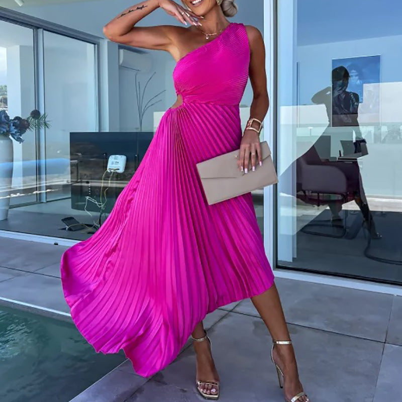Lily Asymmetric Pasodoble Dress