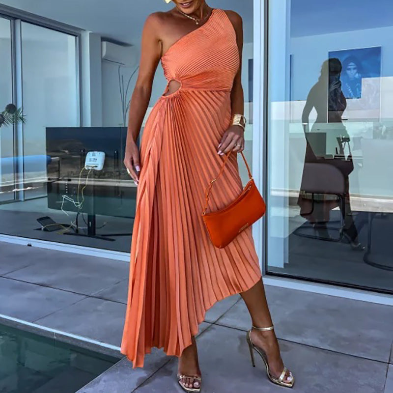 Lily Asymmetric Pasodoble Dress