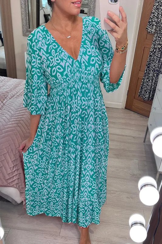 Ingrid Bohemian long dress