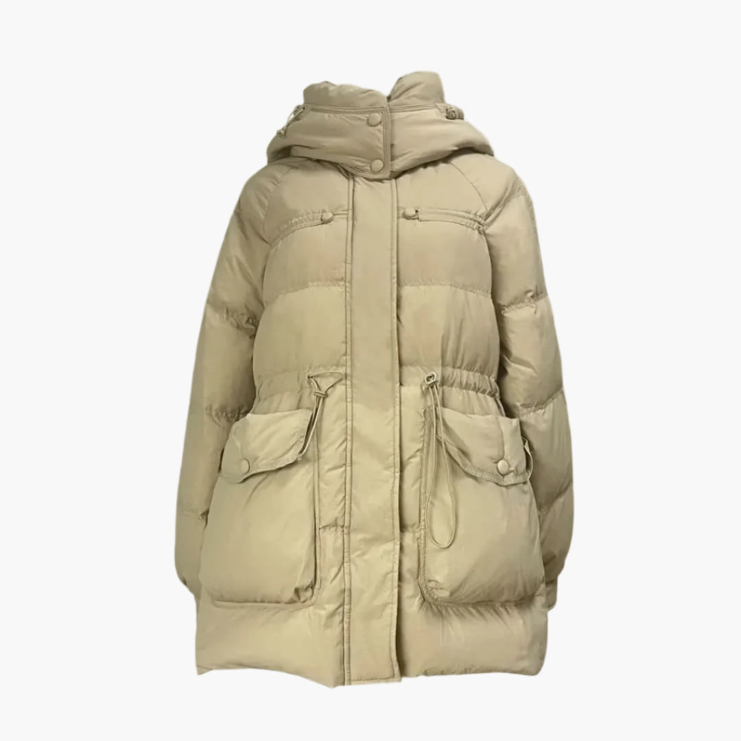 Rita - Trendy insulation jacket with hood for women