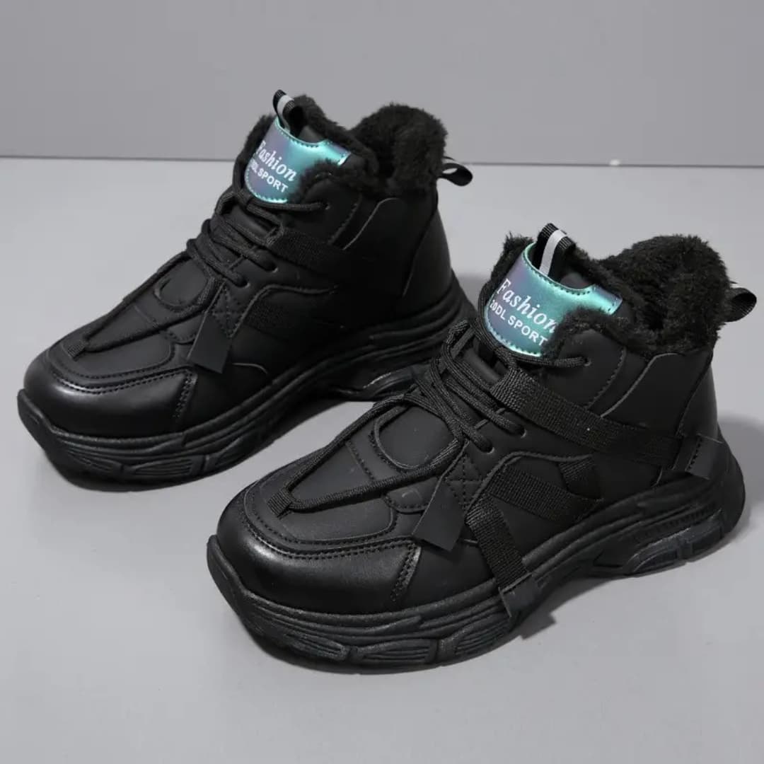 Joelle - Running shoes in synthetic leather for outdoor use for women
