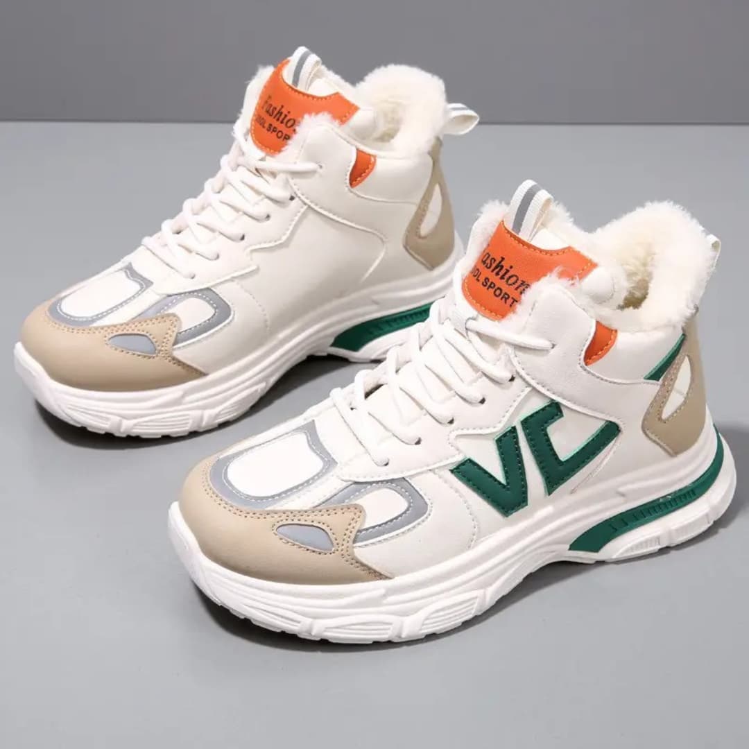 Joanna - Stylish winter running shoes with high top for women