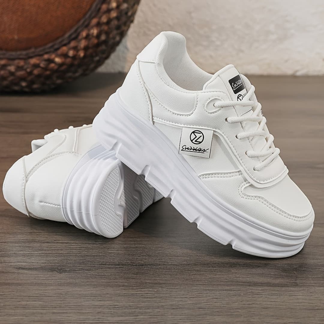 Kvinners Fashion Skateboard Sneakers Lettvekts All-Season Fottøy