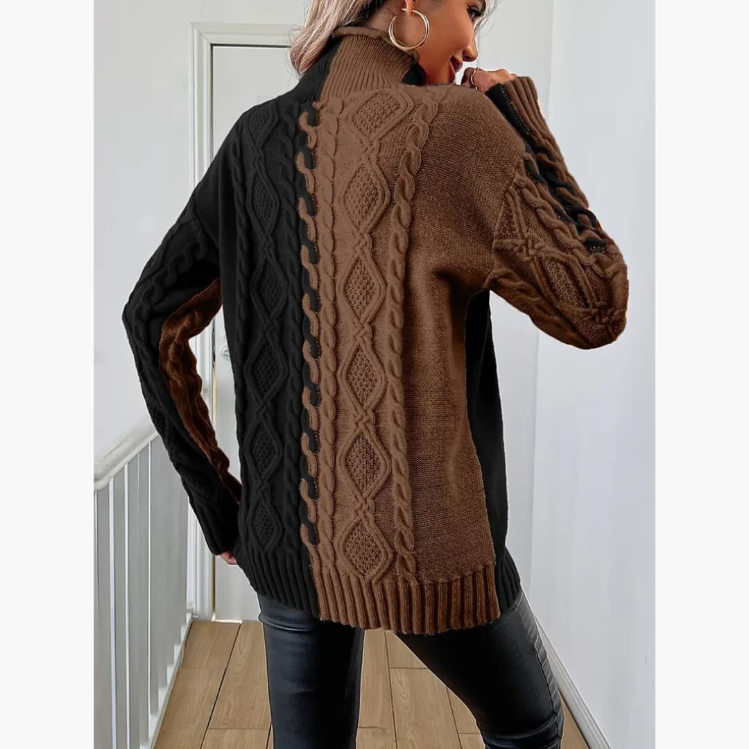 Dorothea - Warm long-sleeved sweater for women