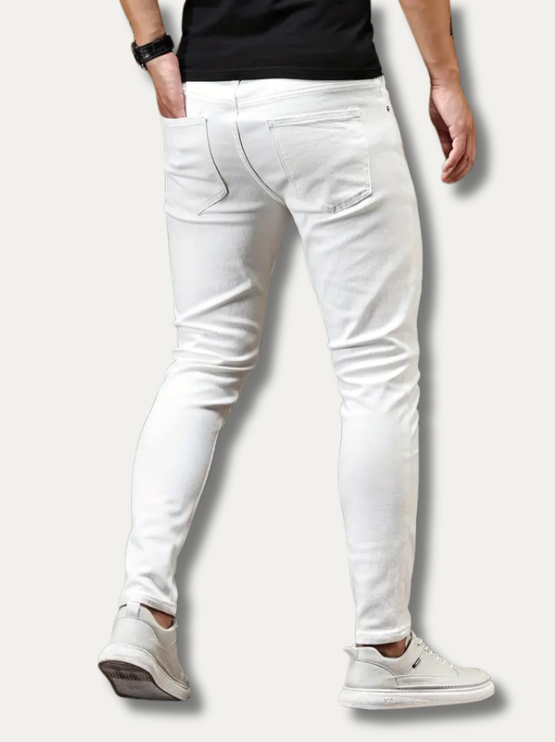 Slim Fit Chique Jeans for Herrer