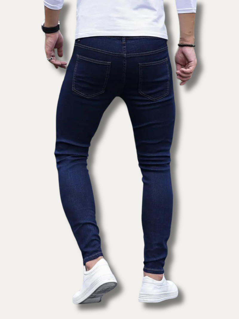 Slim Fit Chique Jeans for Herrer