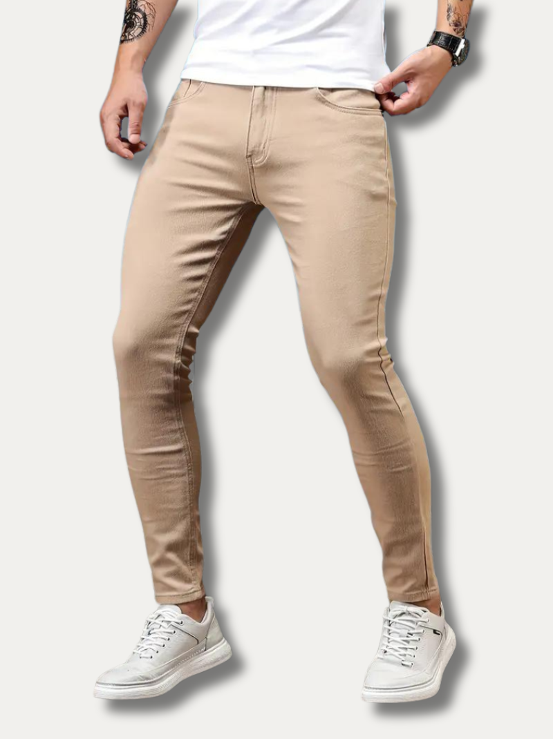 Slim Fit Chique Jeans for Herrer