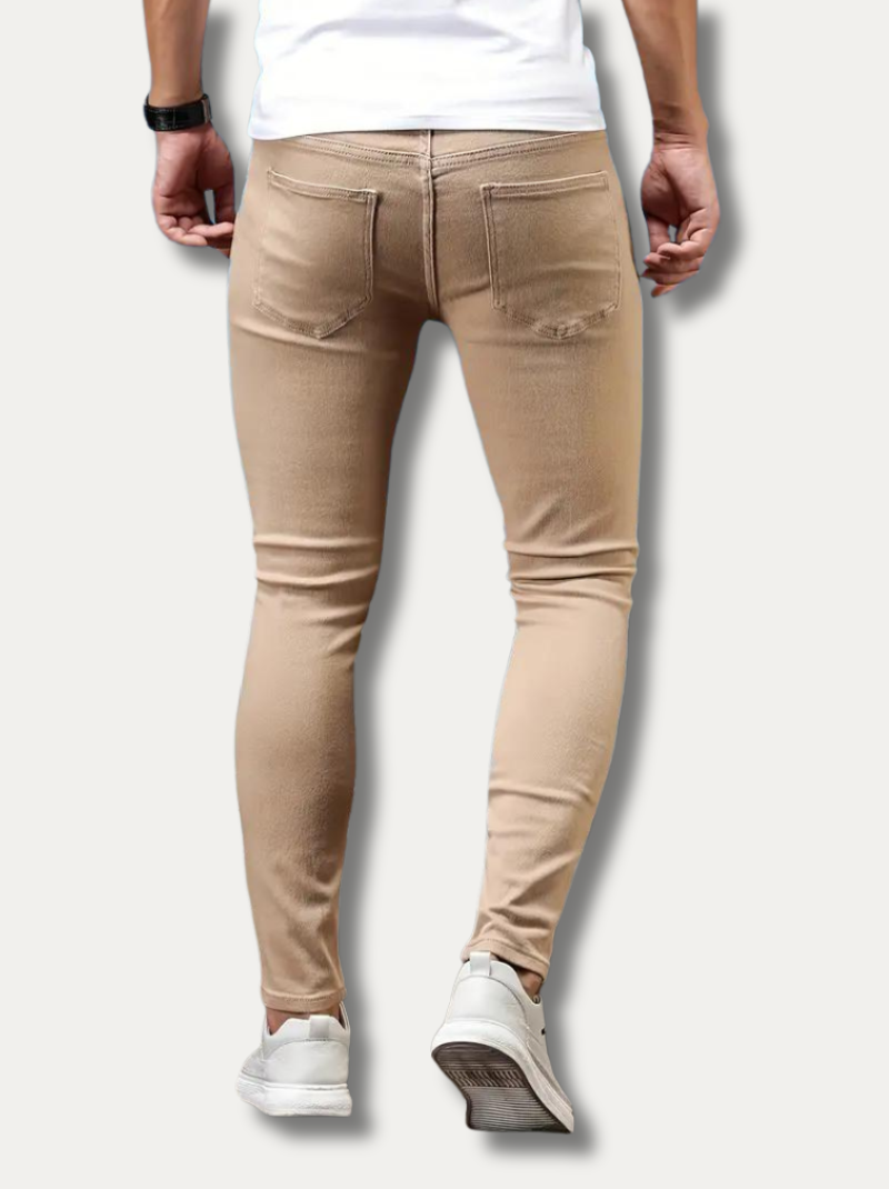 Slim Fit Chique Jeans for Herrer