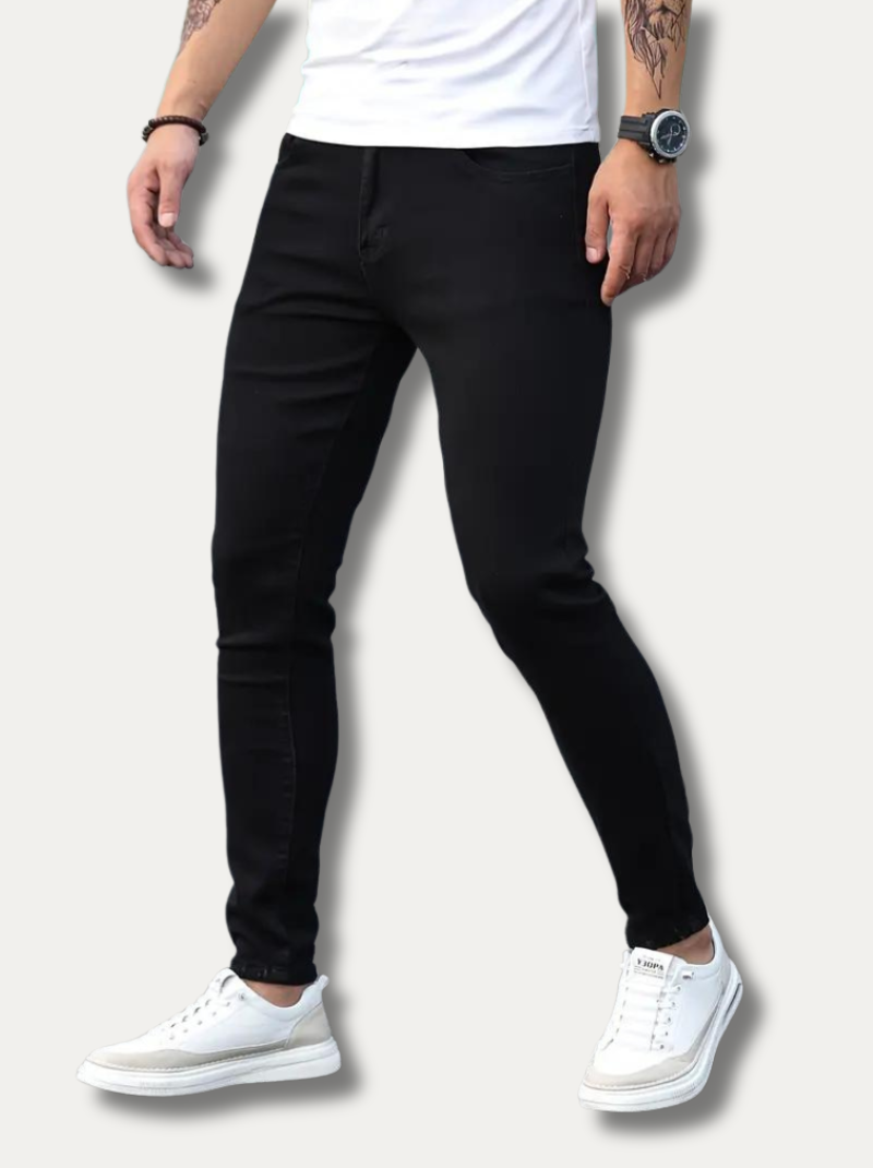 Slim Fit Chique Jeans for Herrer