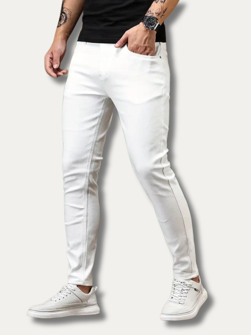 Slim Fit Chique Jeans for Herrer