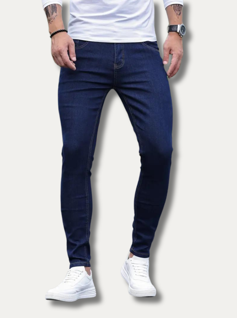 Slim Fit Chique Jeans for Herrer