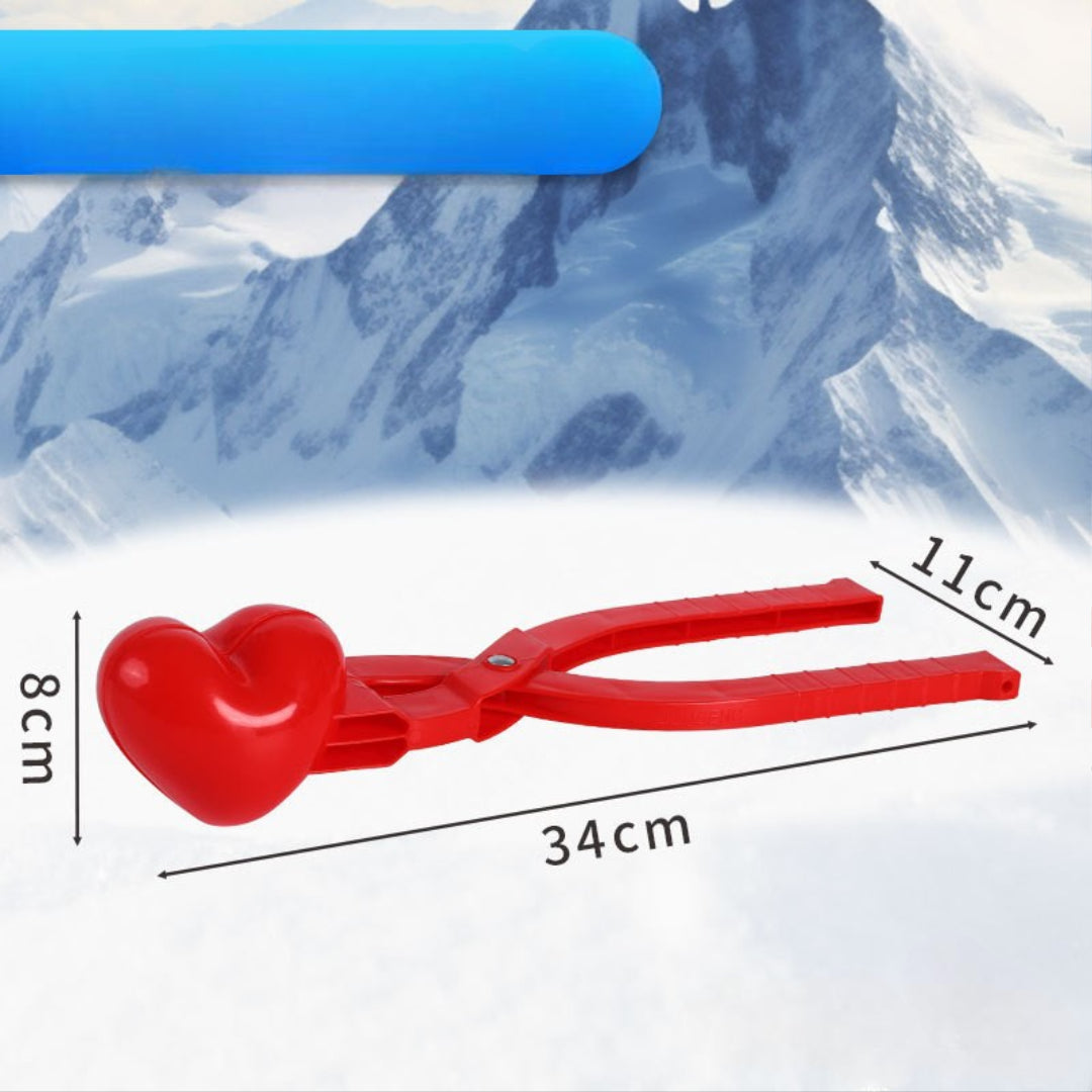 Mini Snømannform - Perfekte Snøballer og Lek i Snøen