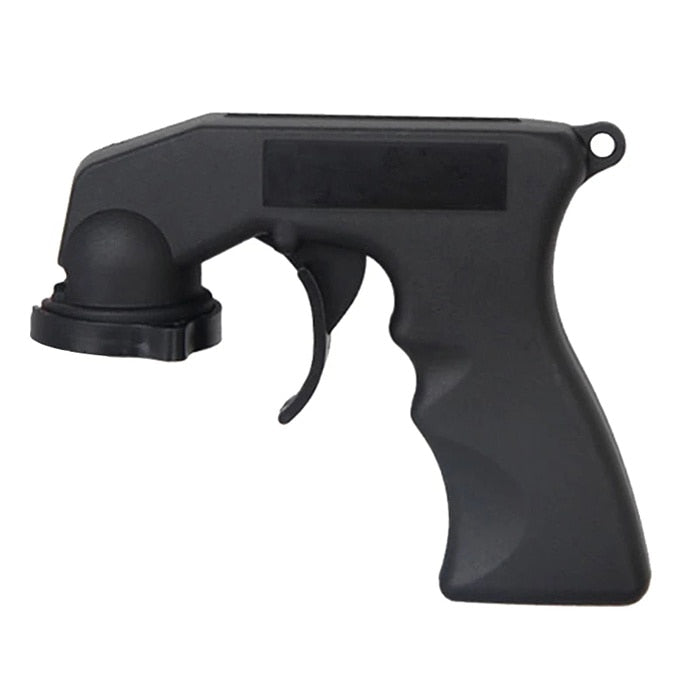 Ergonomisk aerosolsprøytepistol, ideell for jevnt malearbeid og hjemmeforbedringsprosjekter.