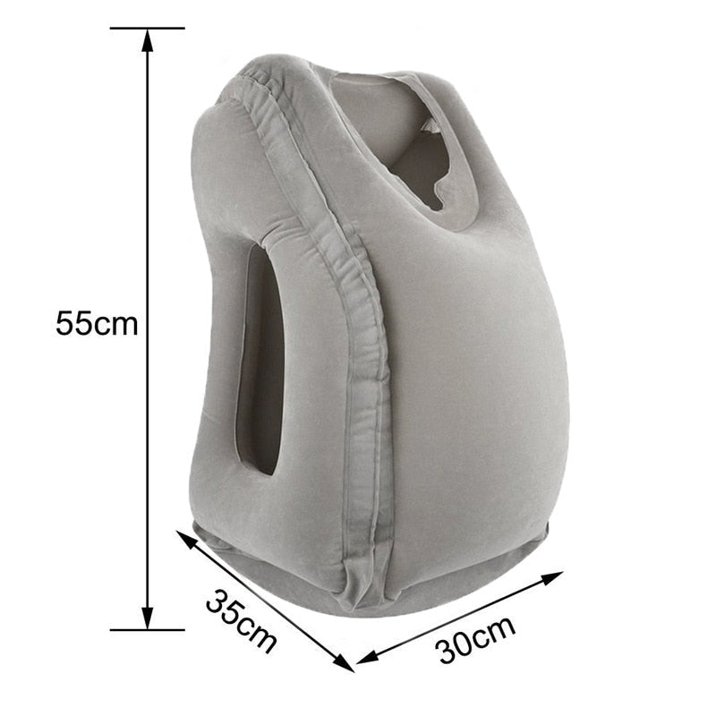 AirDream ergonomisk reisepute for optimal nakkestøtte, perfekt for komfortabel og uthvilt reise.