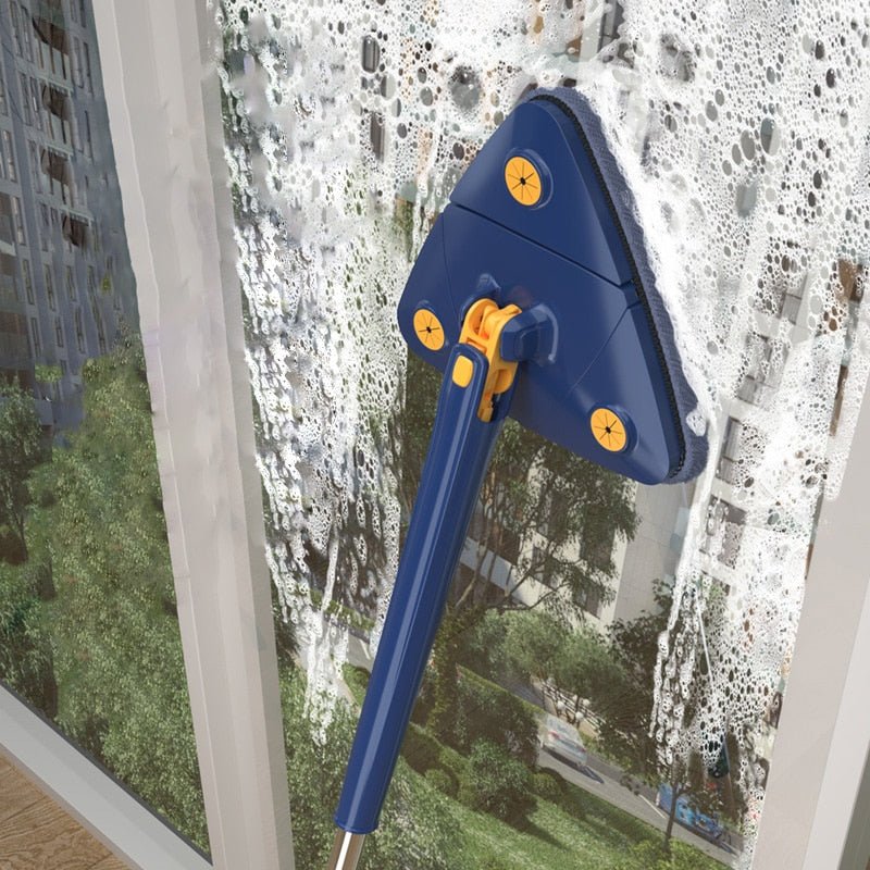 Effektiv rengjøringsmopp med absorberende mikrofiber for skinnende rene gulv i husholdningen.