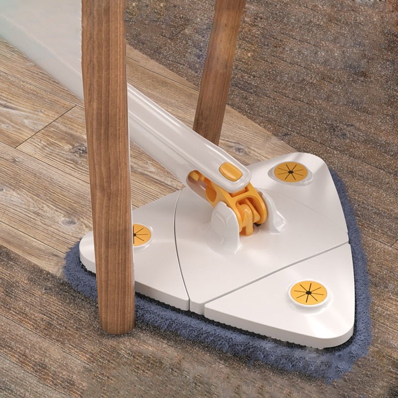 Ergonomisk mopp for husholdning, lett å manøvrere for effektiv og grundig gulvrengjøring.