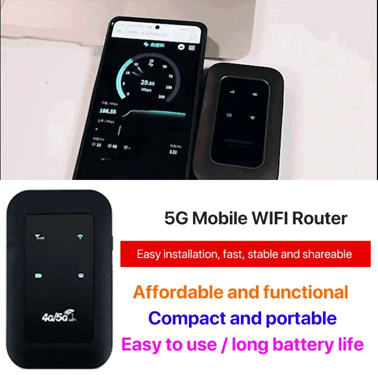 Høyhastighets 5G router for jevnt internett, en praktisk nettverksløsning