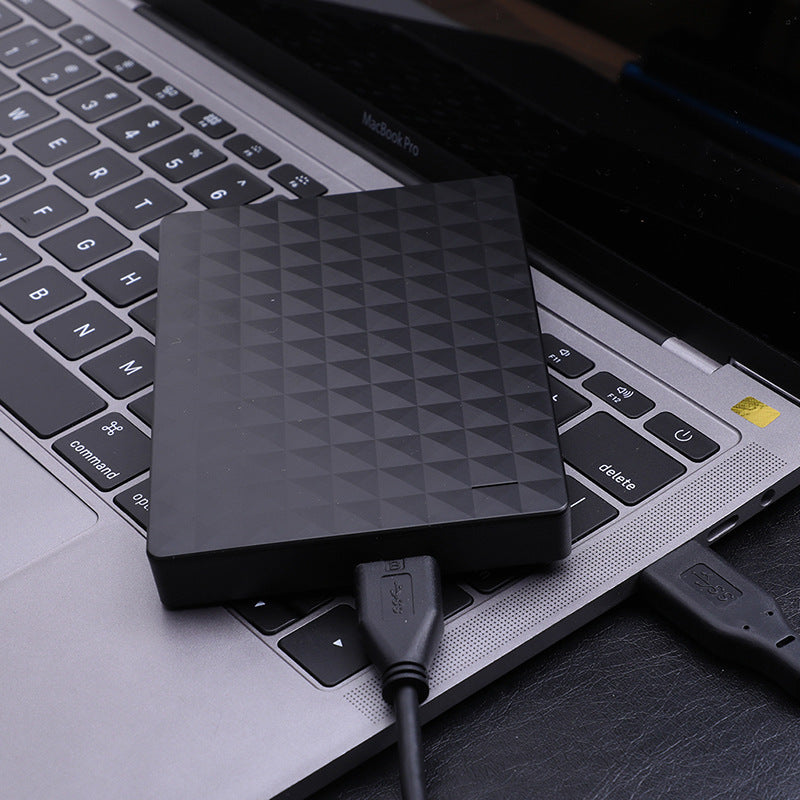 Slank bærbar harddisk 10TB USB 3.0, pålitelig løsning for lagring av viktige dokumenter