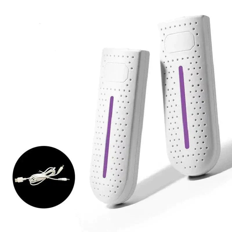 Elektrisk skosterilisator og tørker, holder sko friske og tørre med UV-lys.