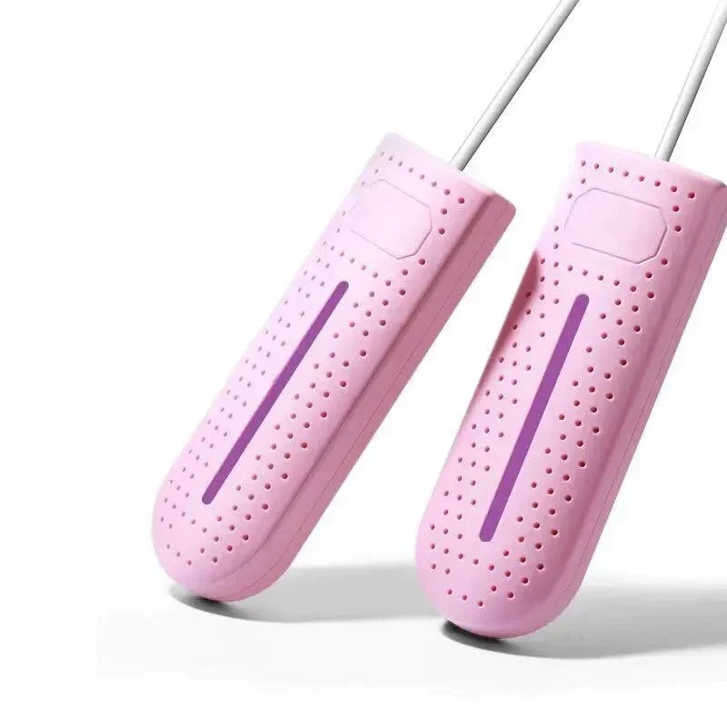 Multifunksjonell UV-sterilisator/tørker for sko, forbedrer skohygienen og komforten.