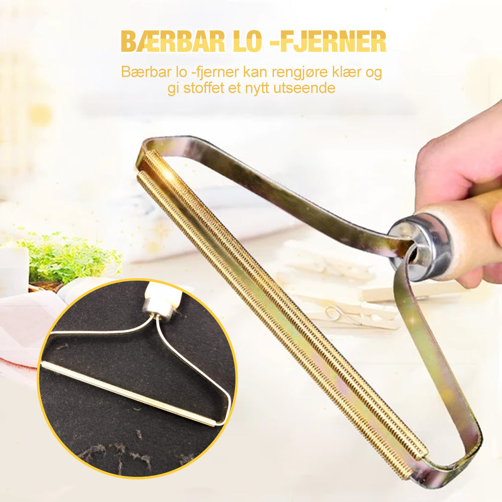 "Bærbar hårfjerner med slitesterkt kobberhode, kompakt design, perfekt for lo- og hårfjerning uten batterier."