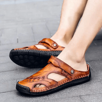 Ortopediske Benedict sandaler for menn, komfortabel passform, ideell for daglig bruk