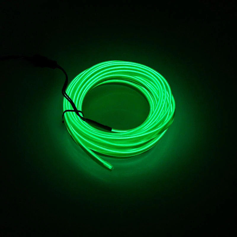 Forvandle bilinteriøret med 5m LED neonlys, ideelt for bilstyling og stemning.