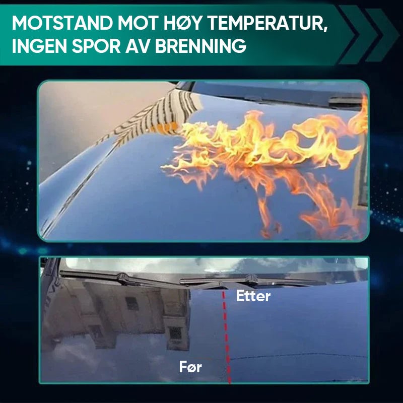 "Bilfornyelsesspray med nanoteknologi, gir langvarig glans uten vann. Perfekt for biler, båter og motorsykler."