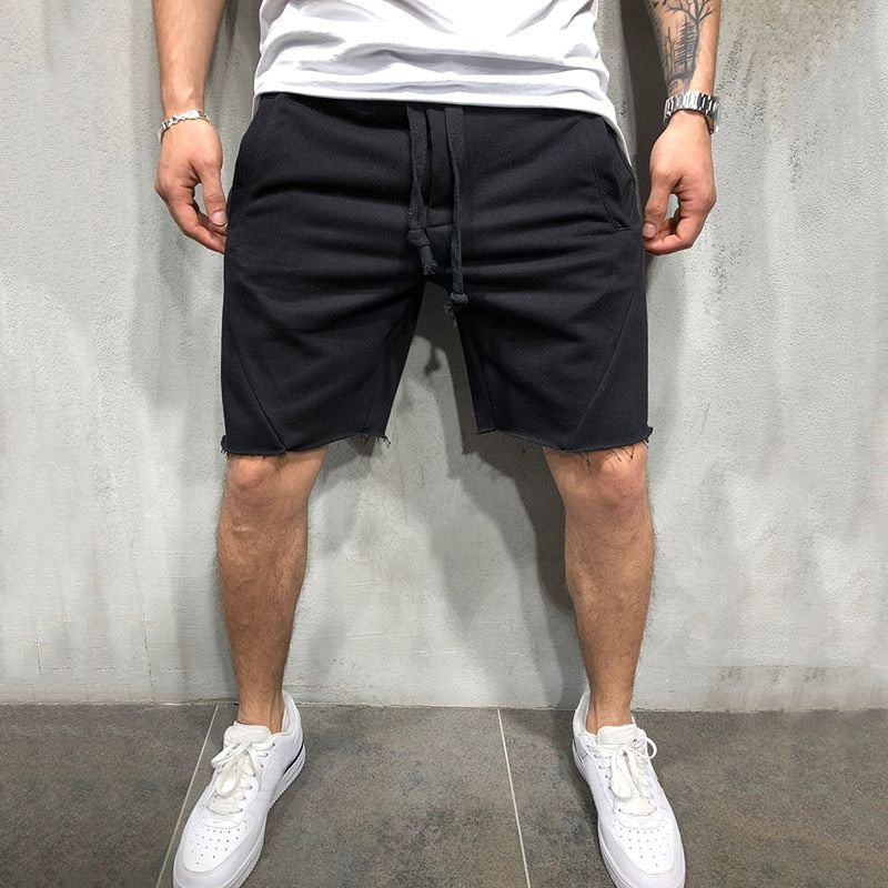 Grønne pustende fritidsshorts for menn. Stilige og lette for varme sommerdager.