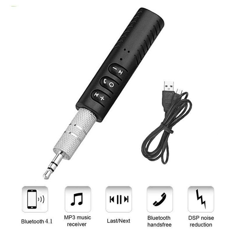 Enkel å bruke Bluetooth lydadapter. Plugges i for trådløs musikk på reise eller hjemme.