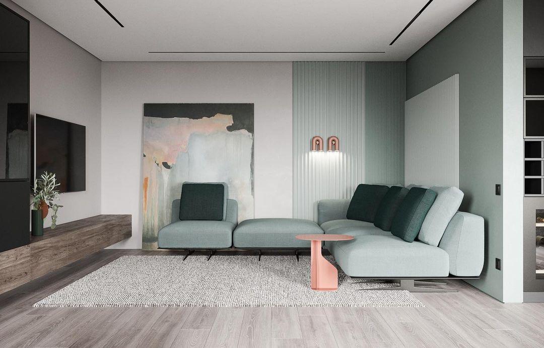 "Cirkus justerbar LED vegglampe med U-formet modul, elegant design for moderne innendørs belysning."
