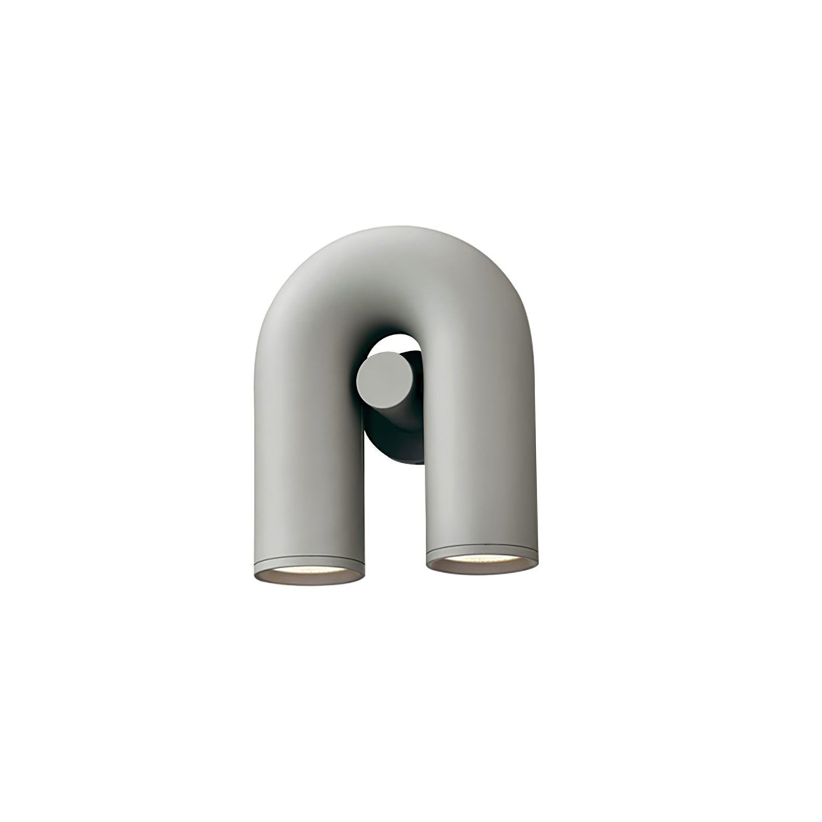 "Cirkus justerbar LED vegglampe med U-formet modul, elegant design for moderne innendørs belysning."
