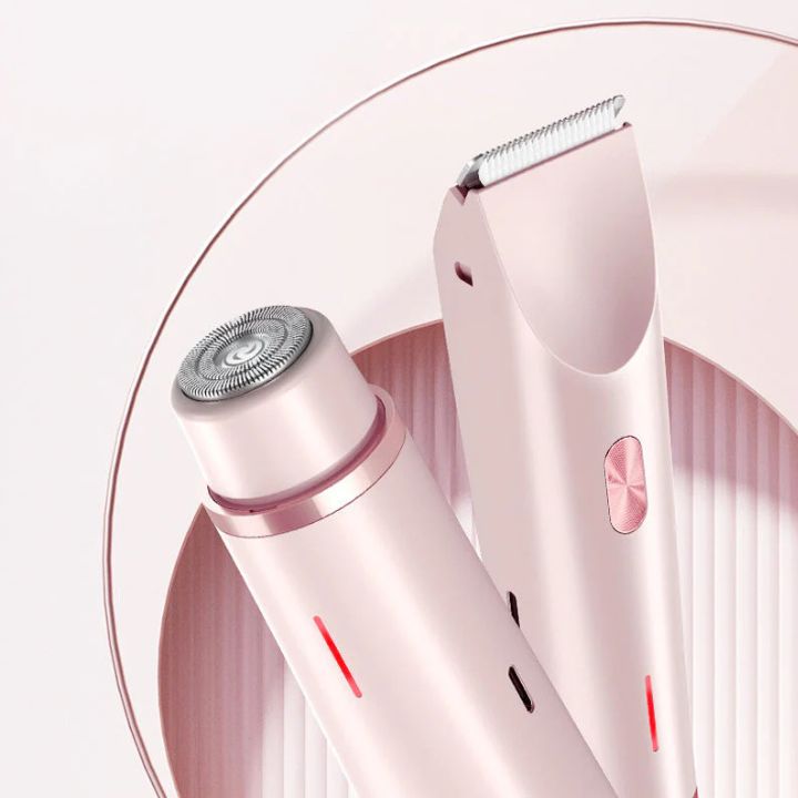 Dame hårtrimmer for kropp, vanntett design for dusjbruk, skånsom og effektiv