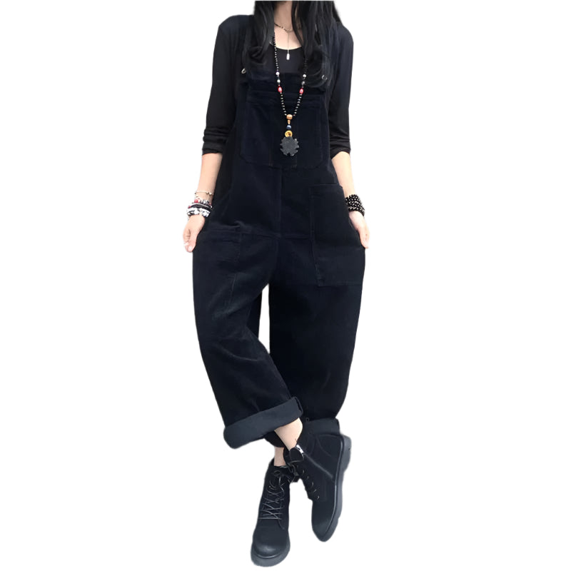 Moderne buksedress for damer med vide ben, komfortabel passform og trendy design.