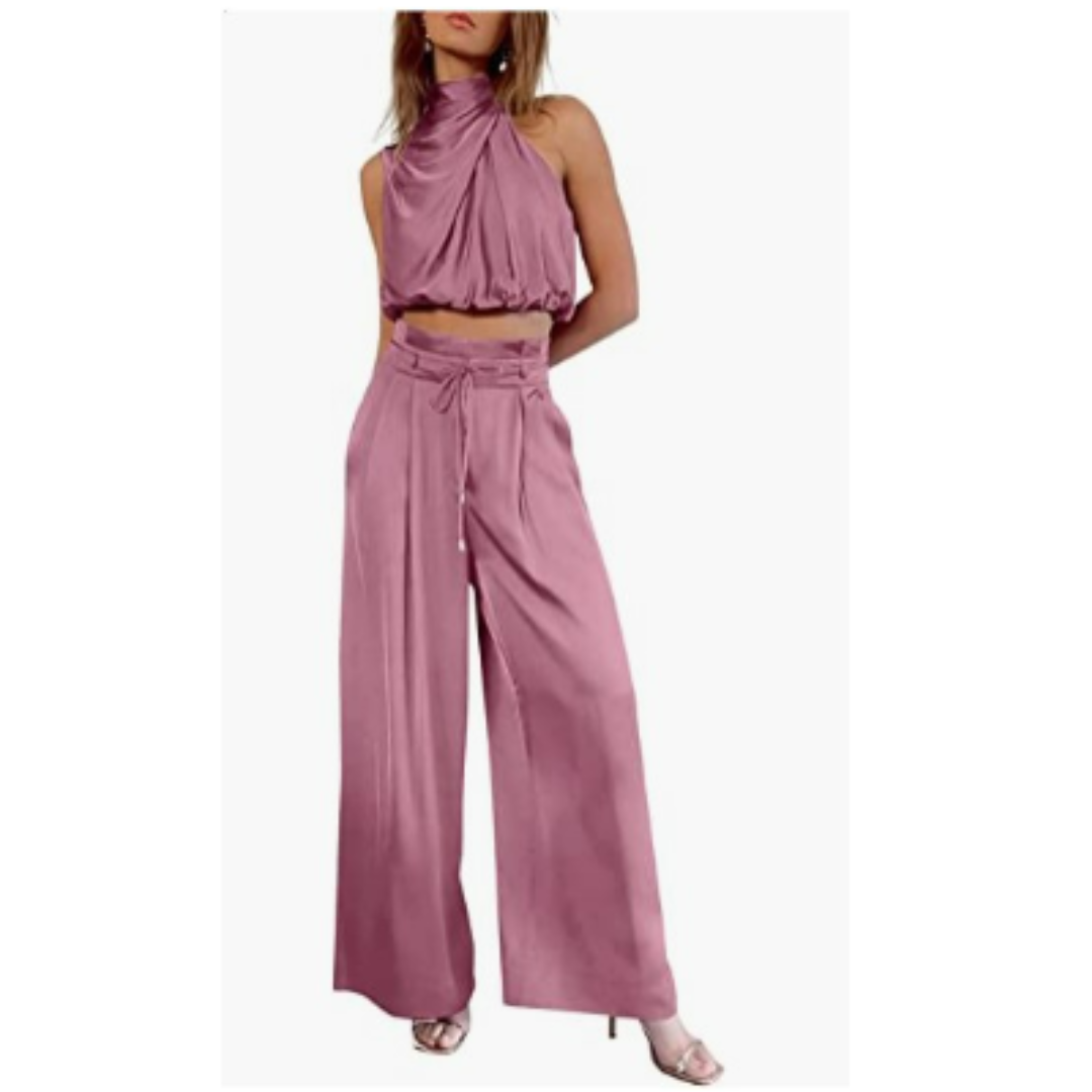 Allsidig dame overall med minimalistisk snitt, passer til fest og hverdag. Enkel sommerstil.