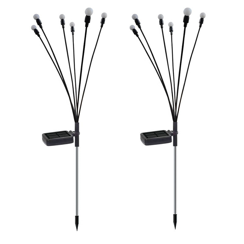 Dansende ildflue solcellelys for hage. Dekorativt utelys med LED-teknologi skaper magisk stemning.