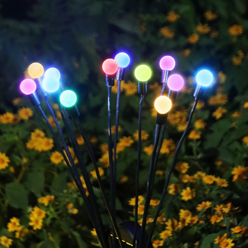 Dekorativt solcelle utelys som simulerer ildfluer. Legg til en magisk touch til hagen din med dette LED-lyset.