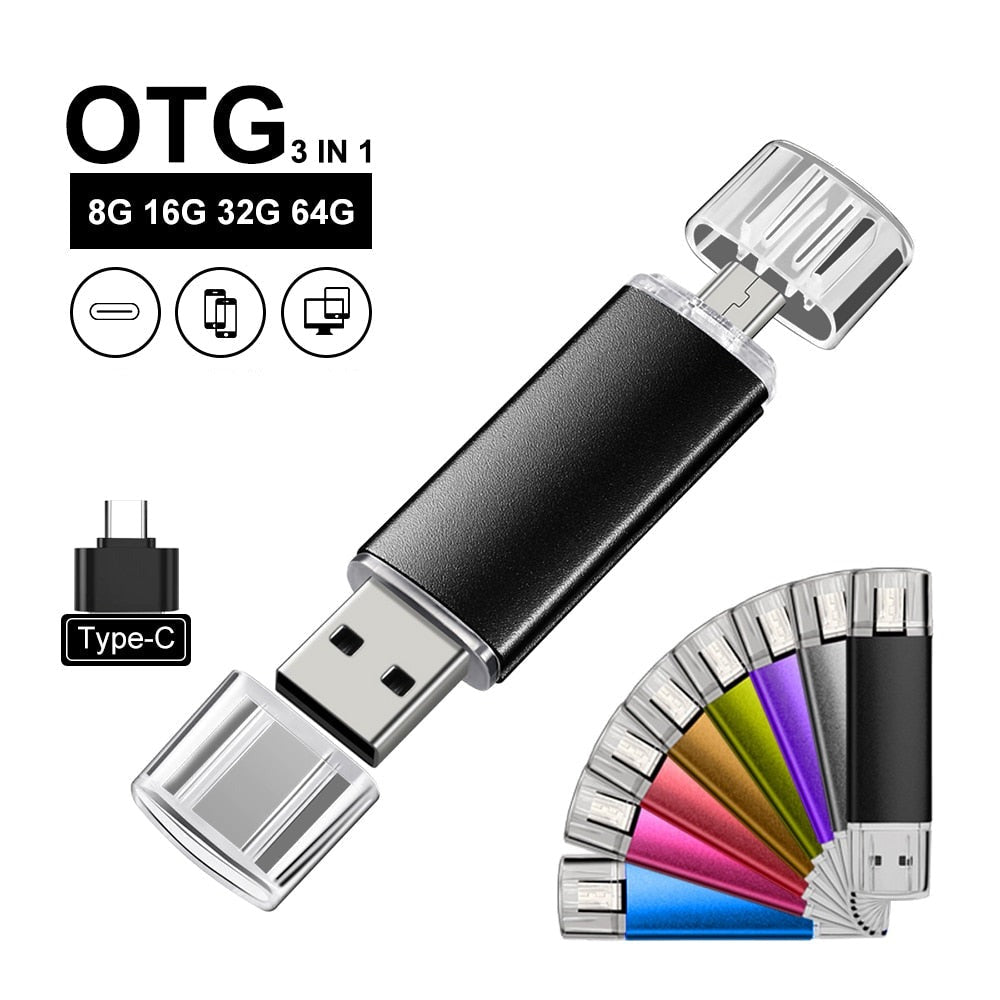 Bærbar USB 2.0 minneplugg vist fra siden, med sølvdetaljer, ideell for datamusikk og bilder