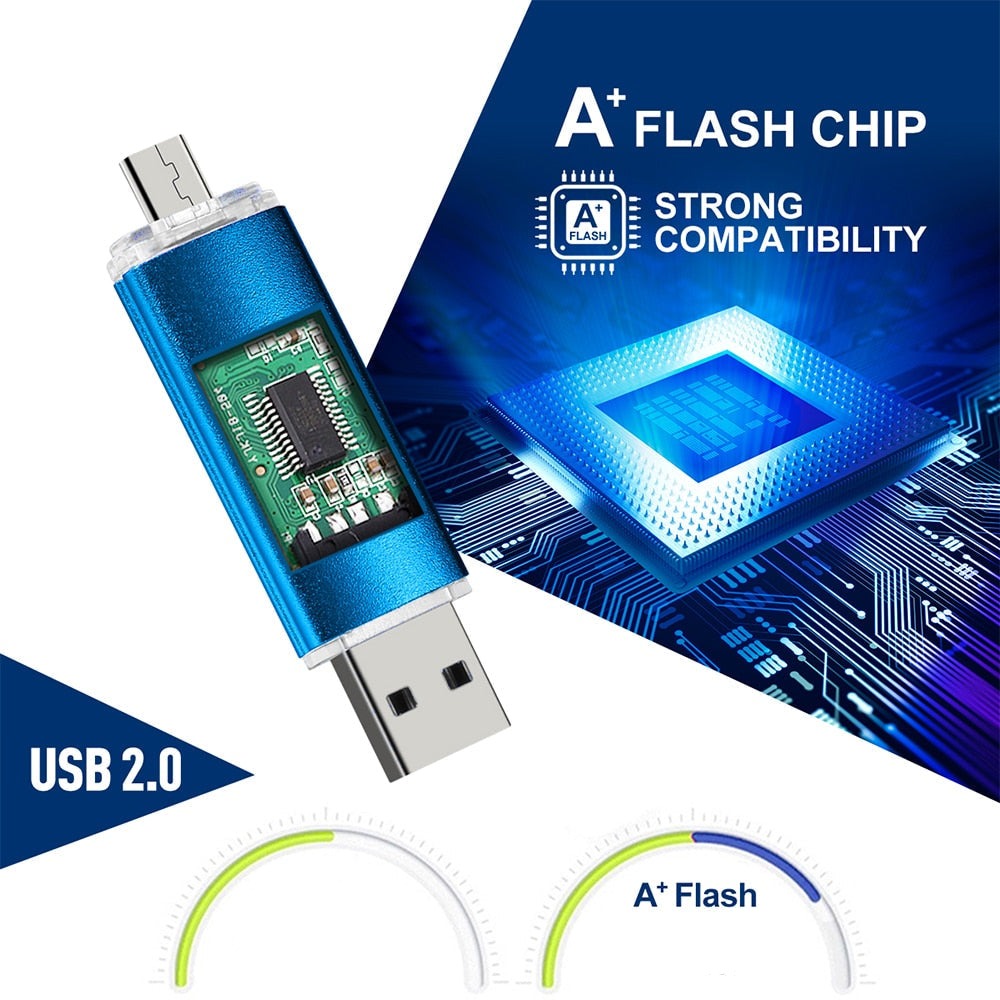 Flere USB 2.0 flash drives i ulike farger på rekke, bærbar digital lagring for dokumenter