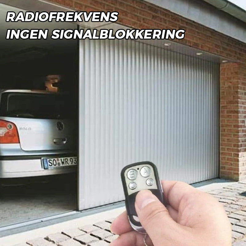 "Effektiv fjernkontroll duplikator med 4 funksjonsknapper og kompakt design for enkel nøkkelsignal kopiering."